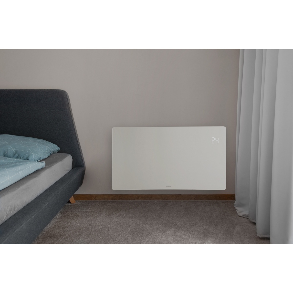 Sencor SCF 4740WH konkávny konvektor, biela – Obrázok 11