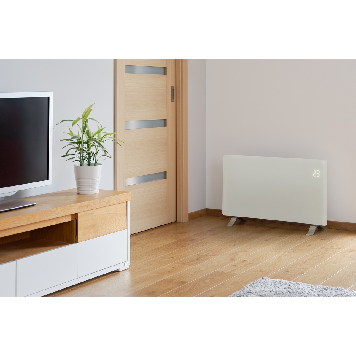 Sencor SCF 4740WH konkávny konvektor, biela – Obrázok 8