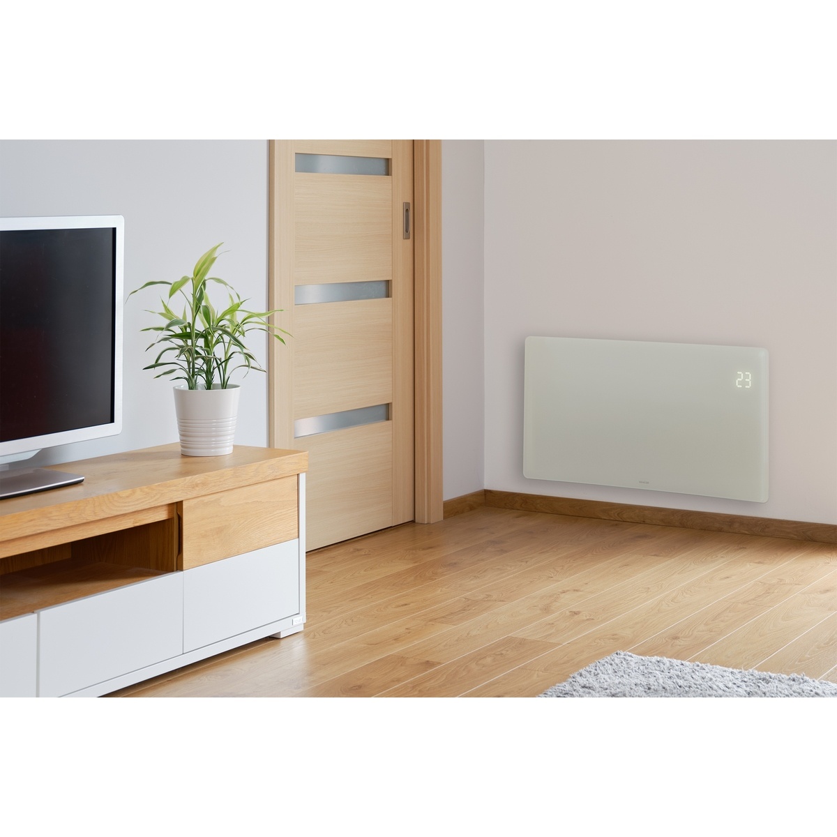 Sencor SCF 4740WH konkávny konvektor, biela – Obrázok 9