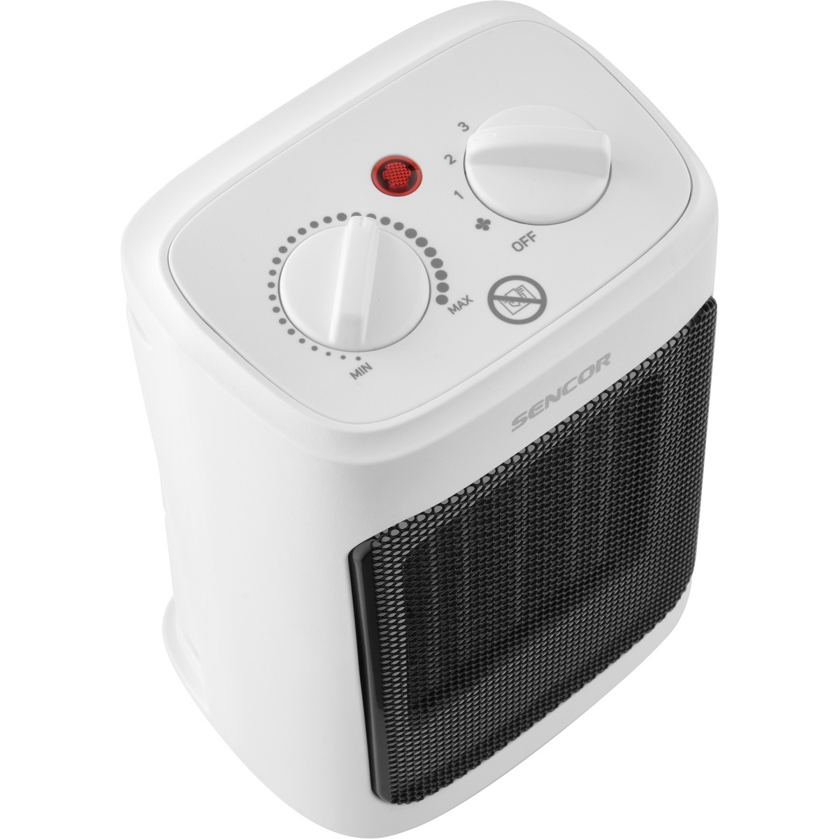 Sencor SFH 7600WH keramický ohrievač, biela – Obrázok 3