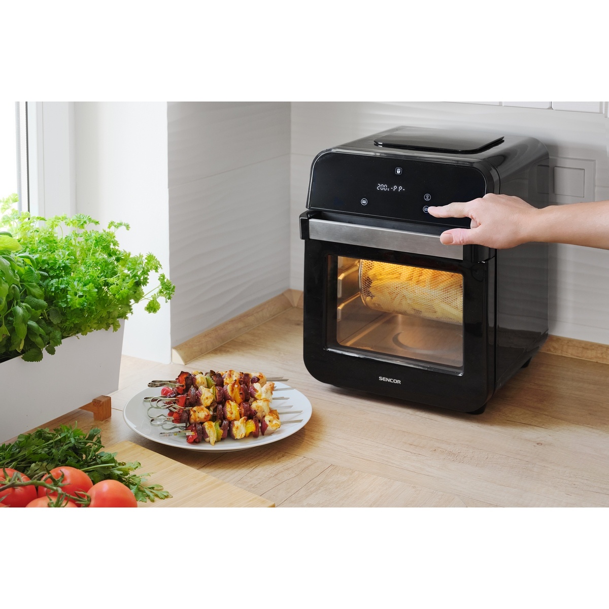 Sencor SFR 5510BK horkovzdušná fritéza Vita – Obrázok 6
