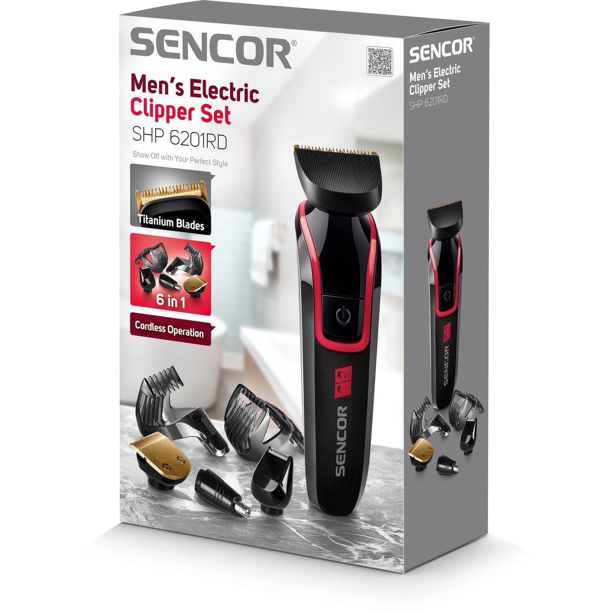 Sencor SHP 6201RD set pre zastrihávanie – Obrázok 13