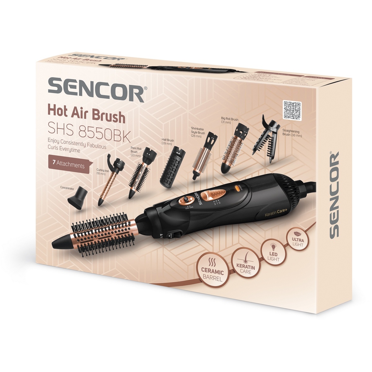 Sencor SHS 8550BK teplovzdušná kulma – Obrázok 10