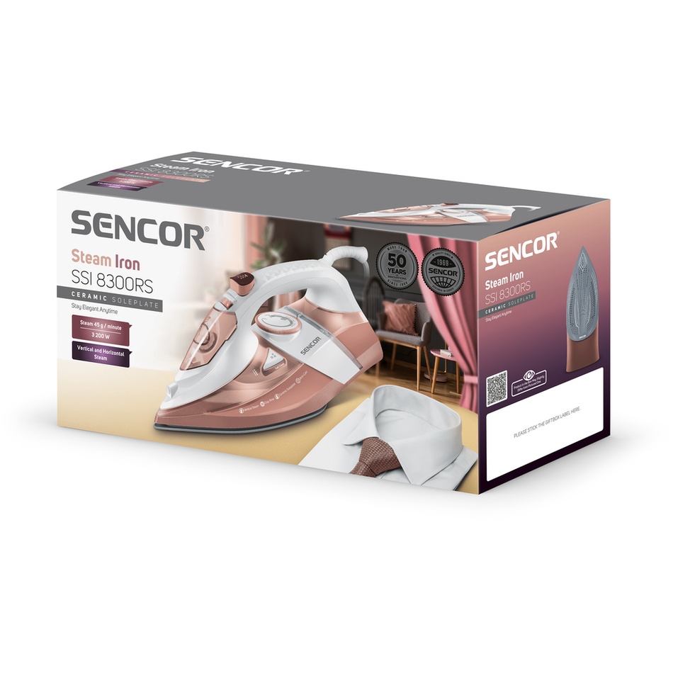 Sencor SSI 8300RS naparovacia žehlička – Obrázok 10