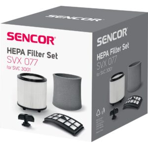 Sencor SVX 077HF súprava filtrov k vysávaču SVC 3001
