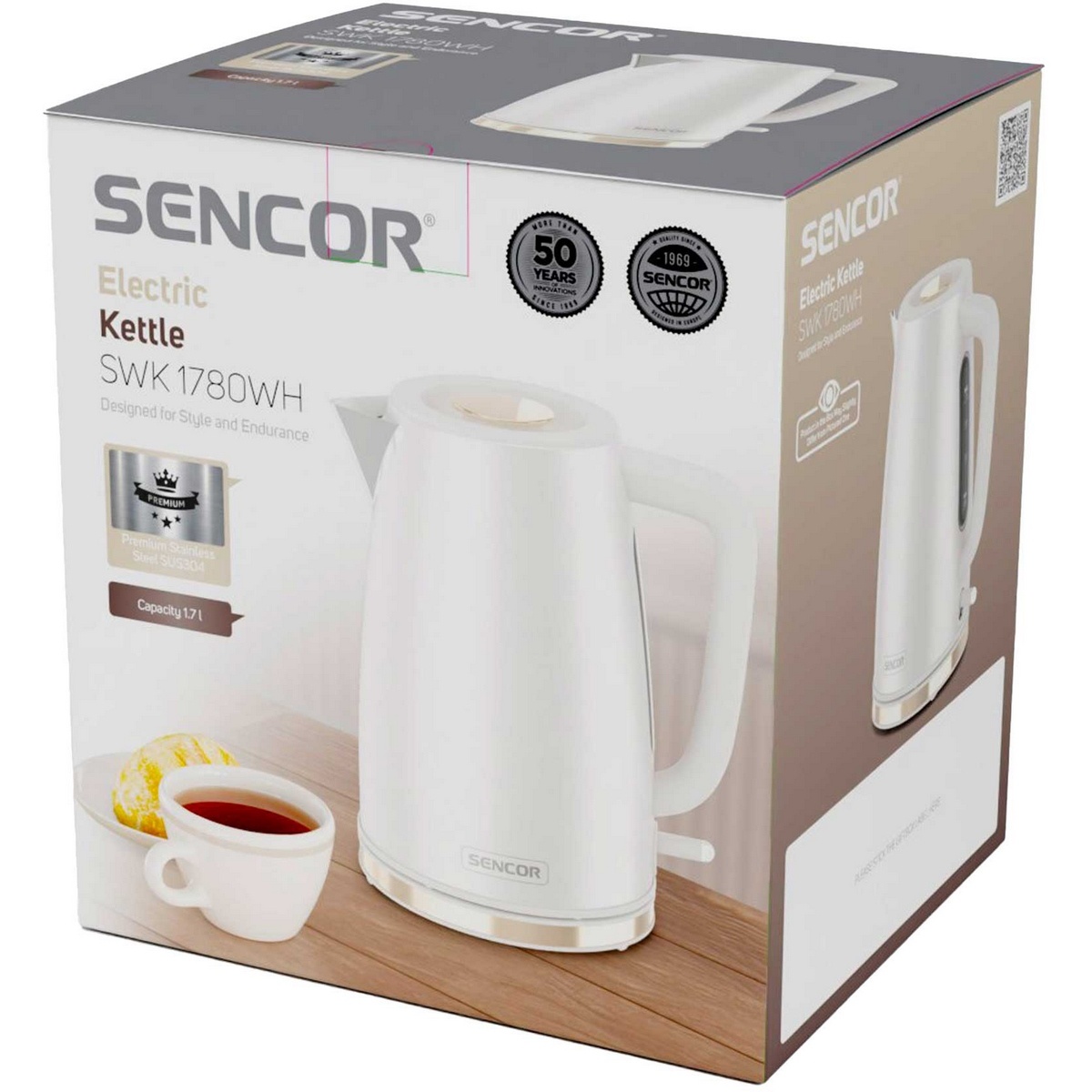 Sencor SWK 1780WH varná kanvica, biela – Obrázok 11