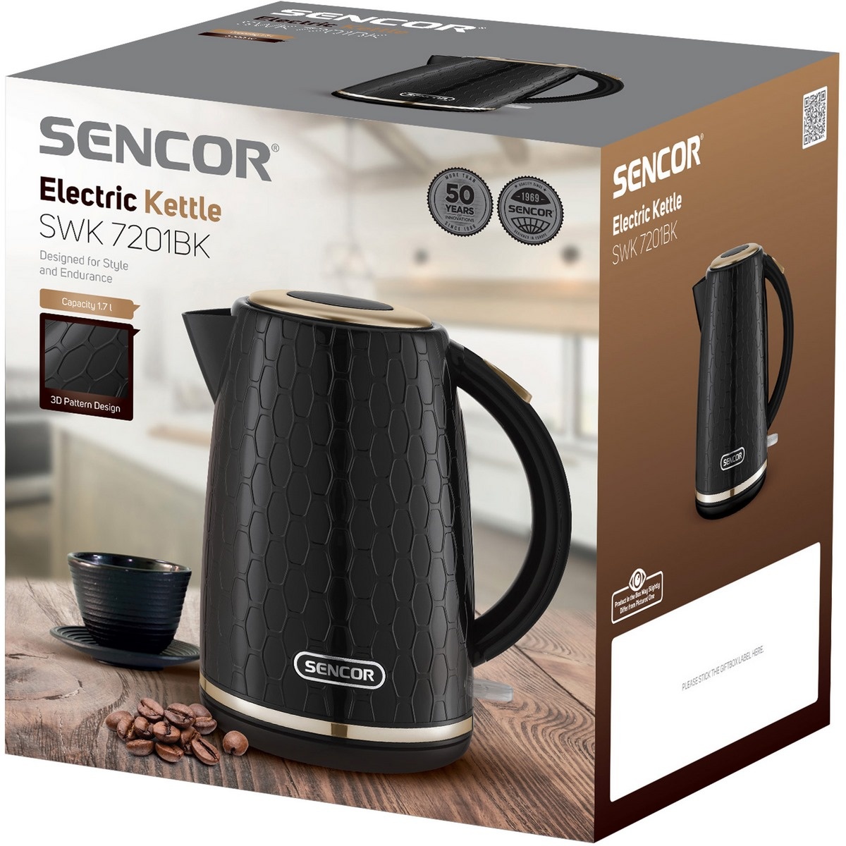 Sencor SWK 7201BK rýchlovarná kanvica – Obrázok 10