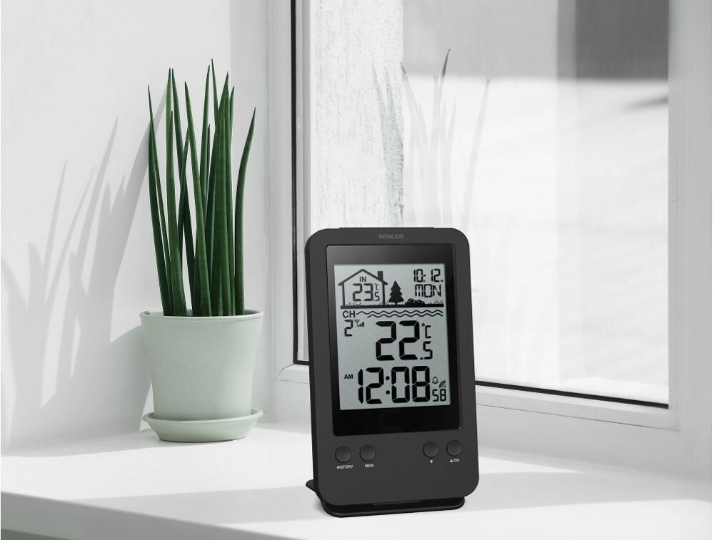 Sencor SWS 6900 meracia stanica s bezdrôtovým bazénovým senzorom – Obrázok 5