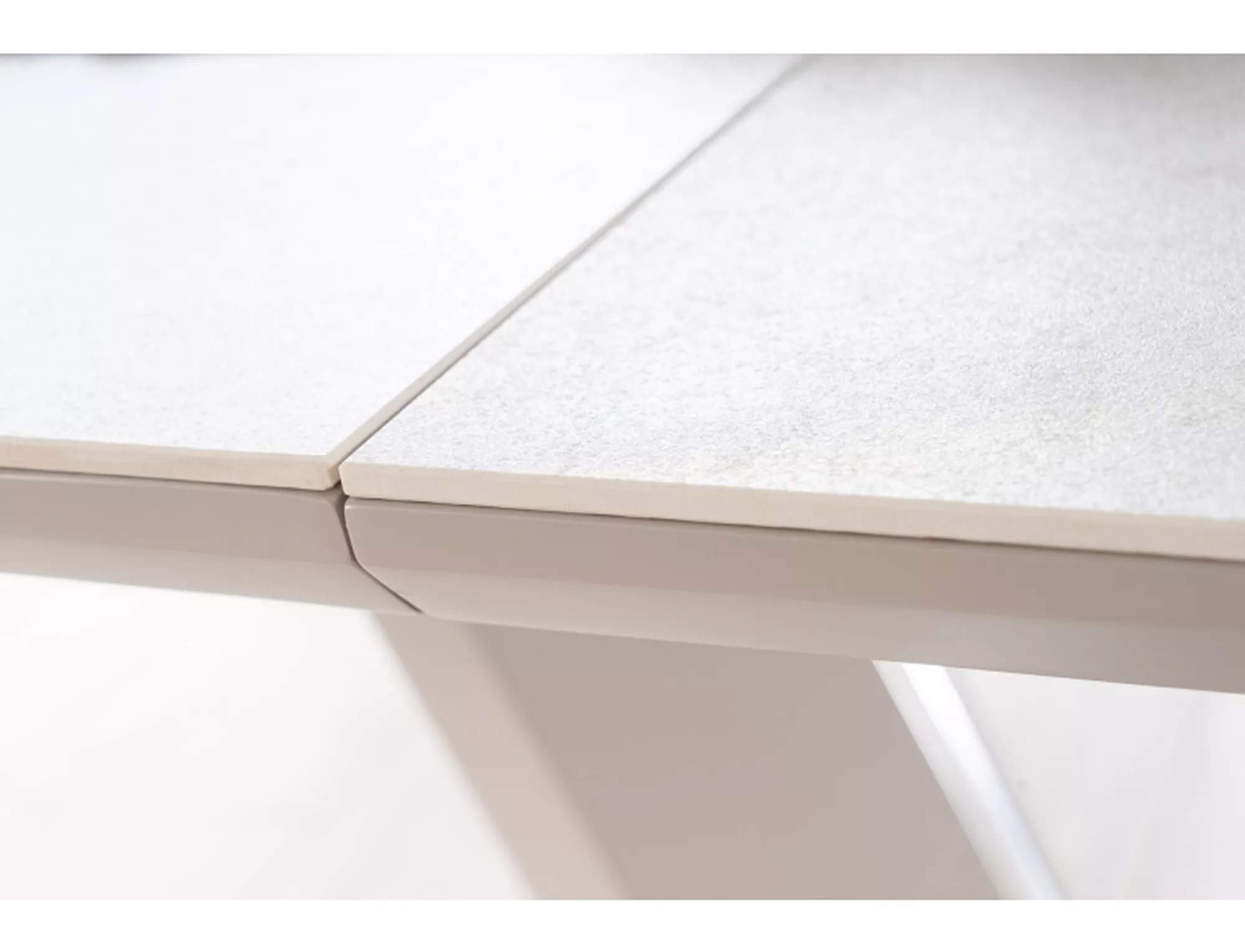 Signal Rozkladací jedálenský stôl ARMANI CERAMIC | sivý mat 90 x 160 cm – Obrázok 4
