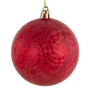 ArtFir Vianočná dekorácia GUĽA 68A | červená 8 cm