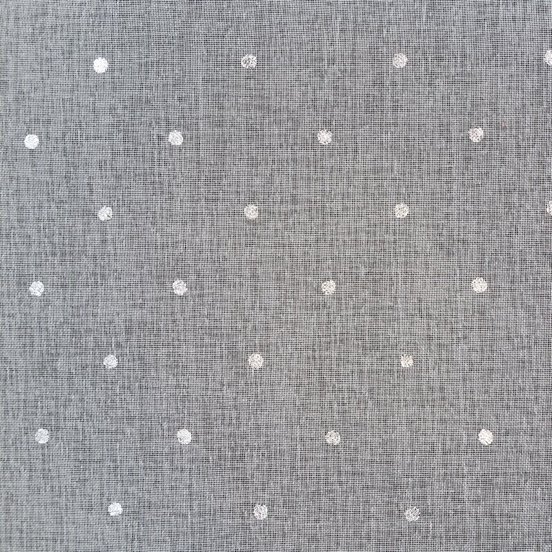 ArtFir Záclona DOTI K | biela/strieborná 140 x 250 cm – Obrázok 4