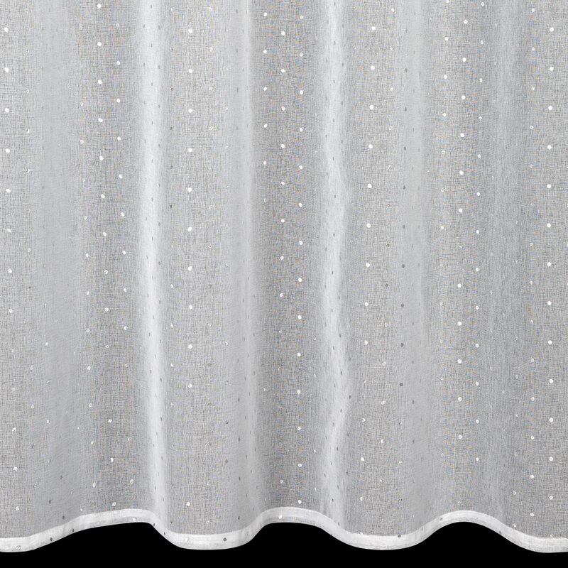 ArtFir Záclona DOTI K | biela/strieborná 140 x 250 cm – Obrázok 5