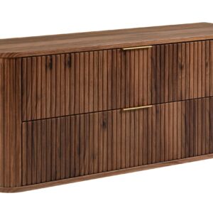 Elvisia Skrinka pod umývadlo ELEGANCE Walnut | 120 cm