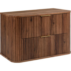 Elvisia Skrinka pod umývadlo ELEGANCE Walnut | 80 cm