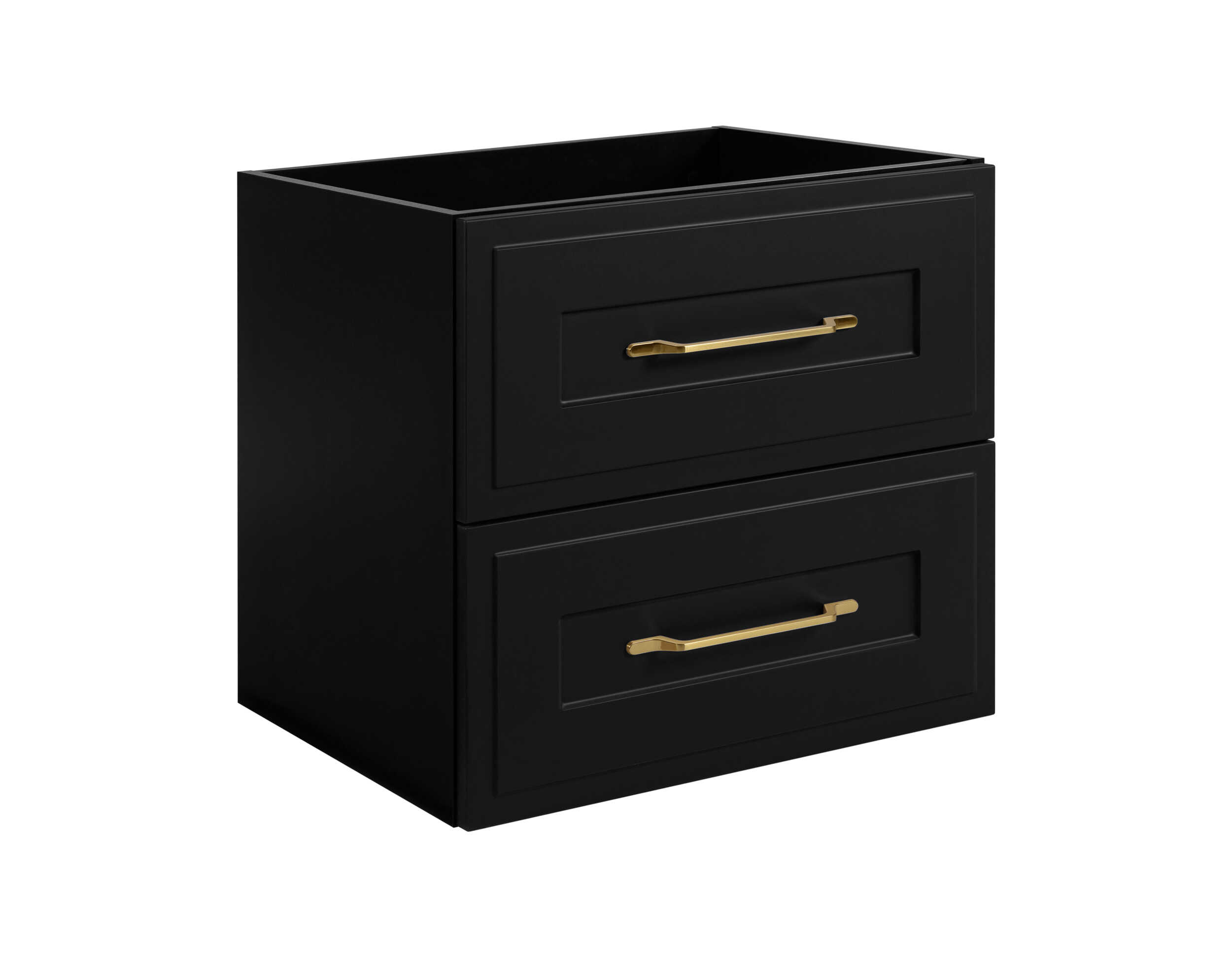 Elvisia Skrinka pod umývadlo CLASSIC Black | 60 cm