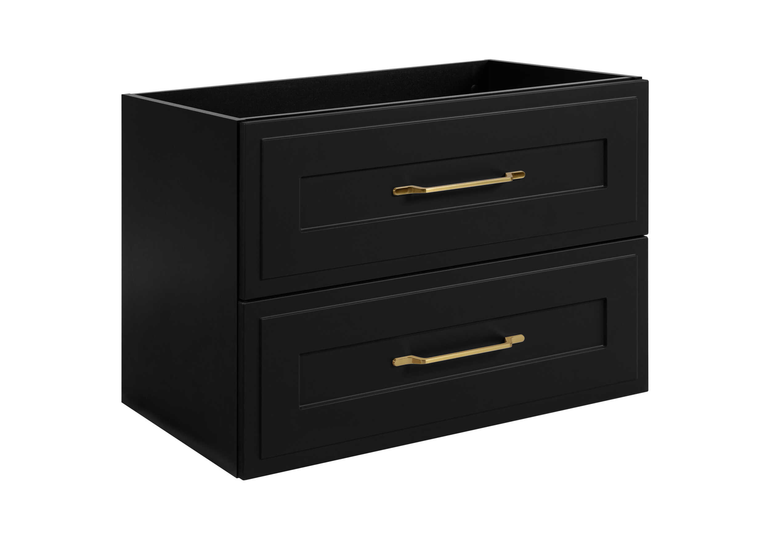 Elvisia Skrinka pod umývadlo CLASSIC Black | 80 cm