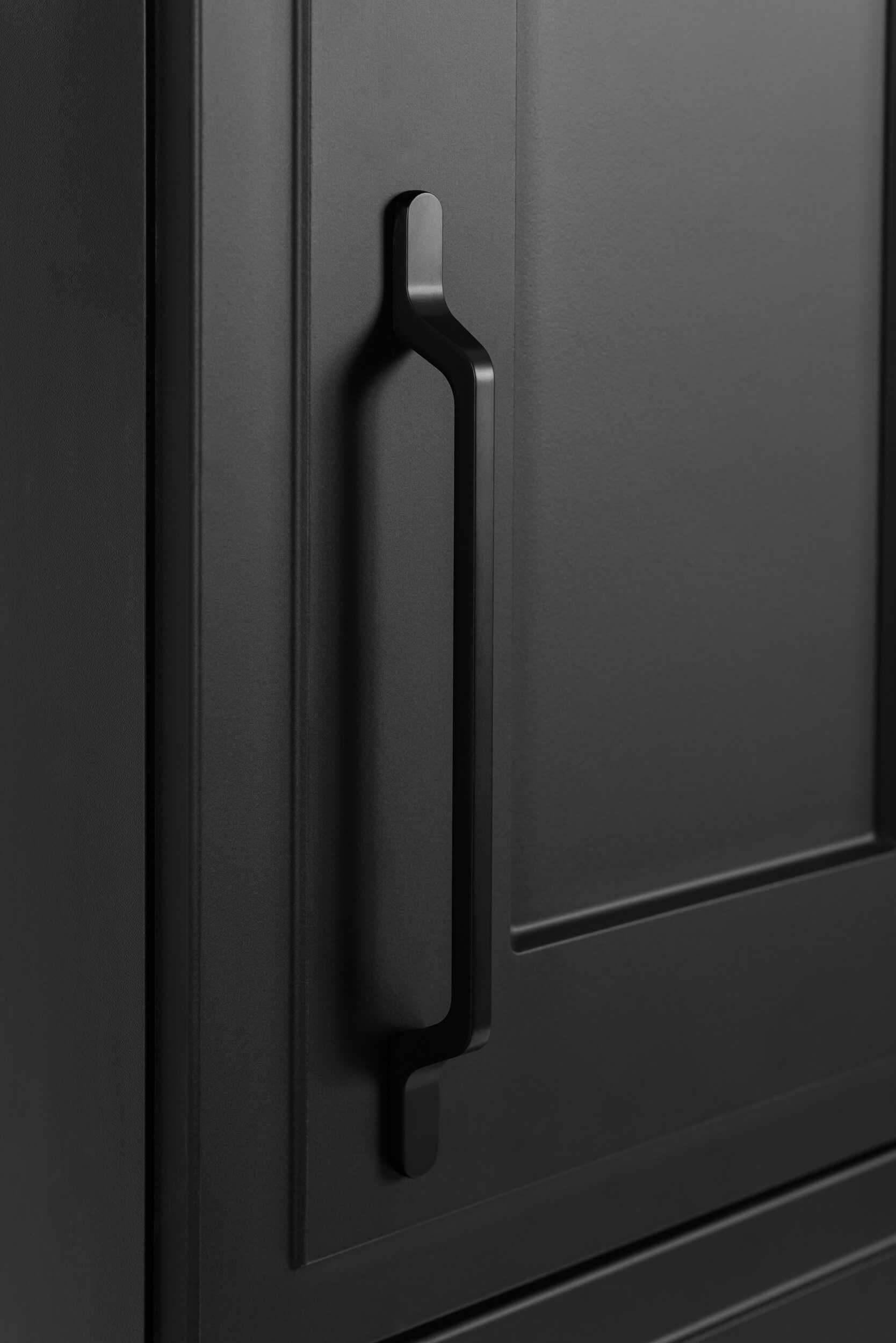Elvisia Vysoká skrinka do kúpeľne CLASSIC Black – Obrázok 6
