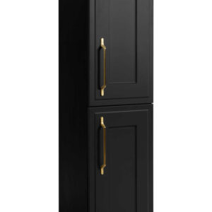 Elvisia Vysoká skrinka do kúpeľne CLASSIC Black