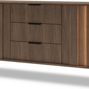 ArtLas Komoda MAARO 153/2D3S s LED osvetlením