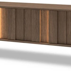 ArtLas TV stolík MAARO 183/4D s LED osvetlením