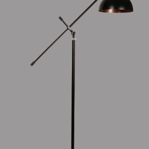 ASIR Stojacia lampa HANS čierny chróm
