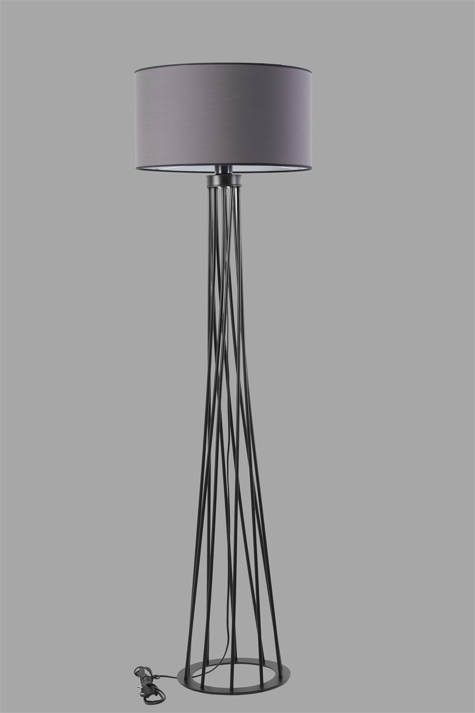 ASIR Stojacia lampa HAVIN tmavo sivá – Obrázok 2