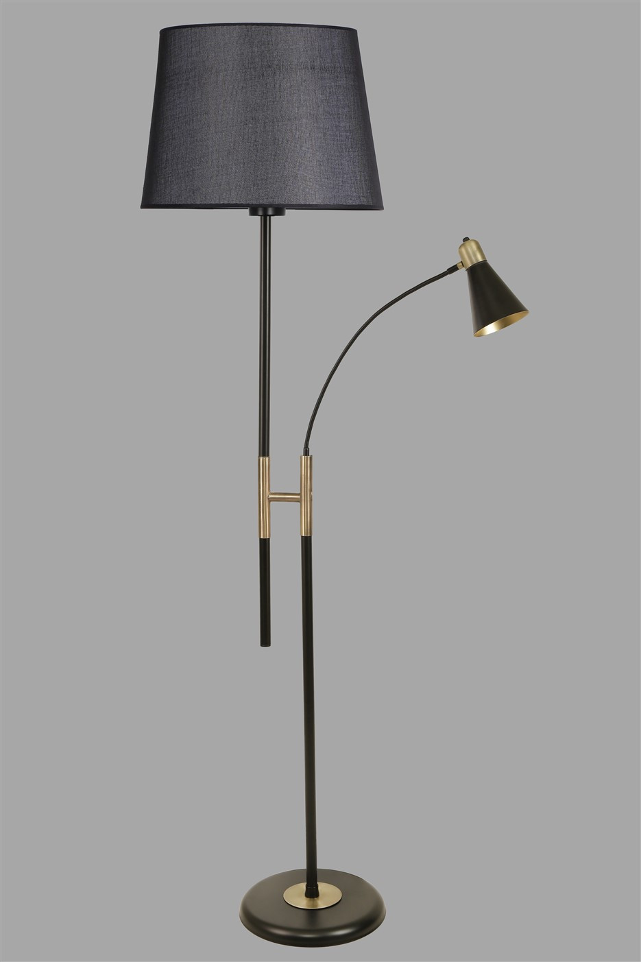 ASIR Stojacia lampa FORZA čierna – Obrázok 2