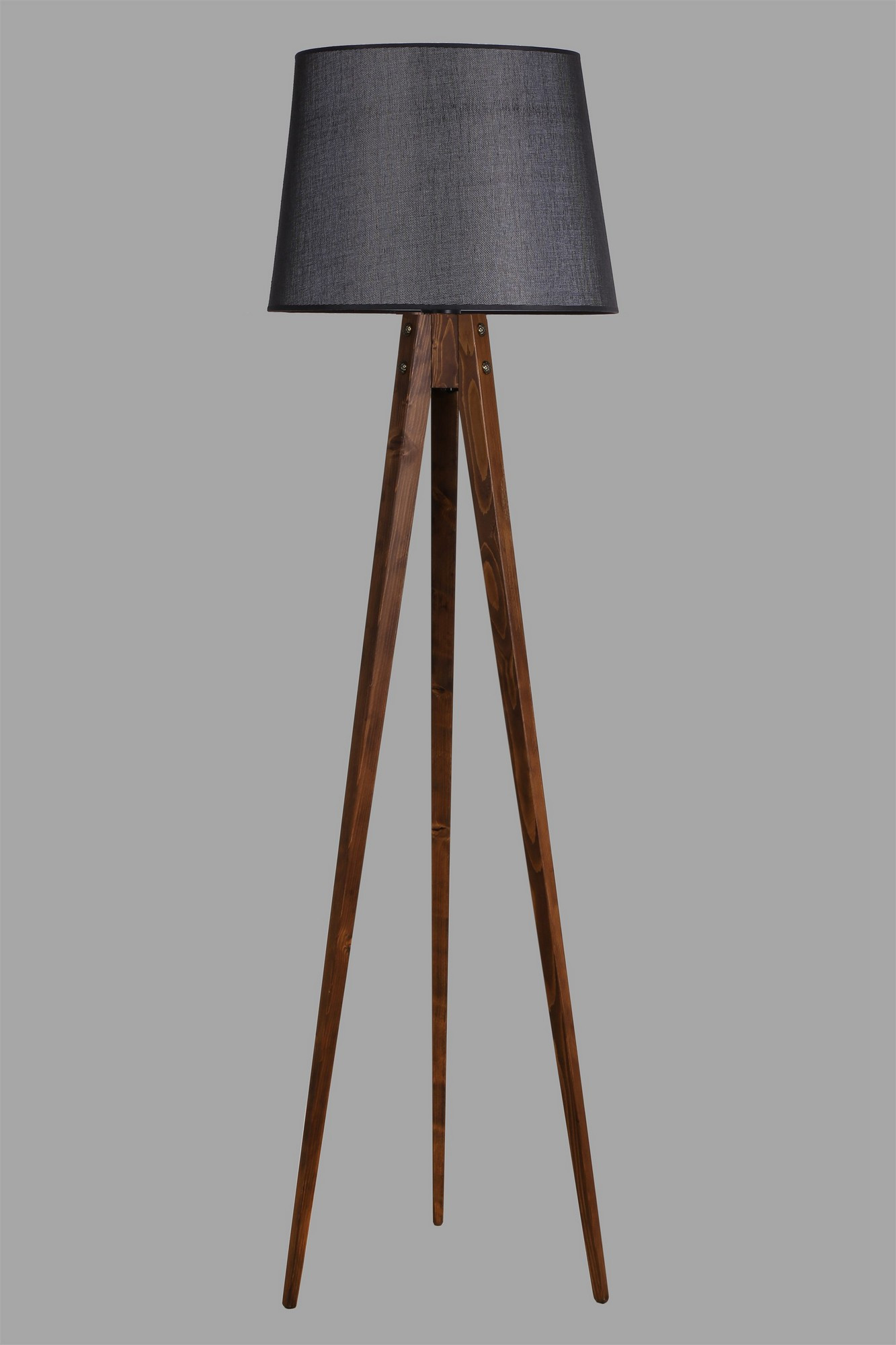 ASIR Stojacia lampa TRIPOD čierny orech – Obrázok 2