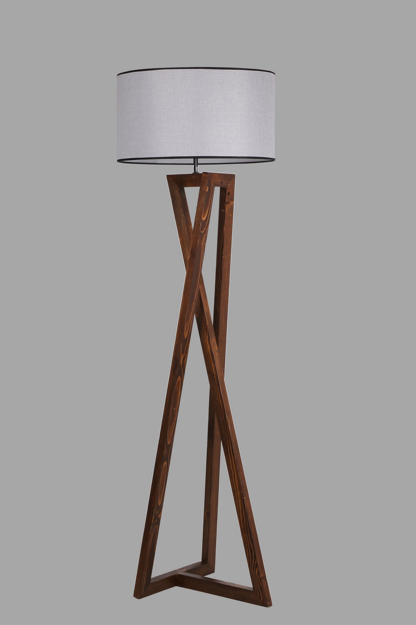 ASIR Stojacia lampa MACKA orechová sivá – Obrázok 2