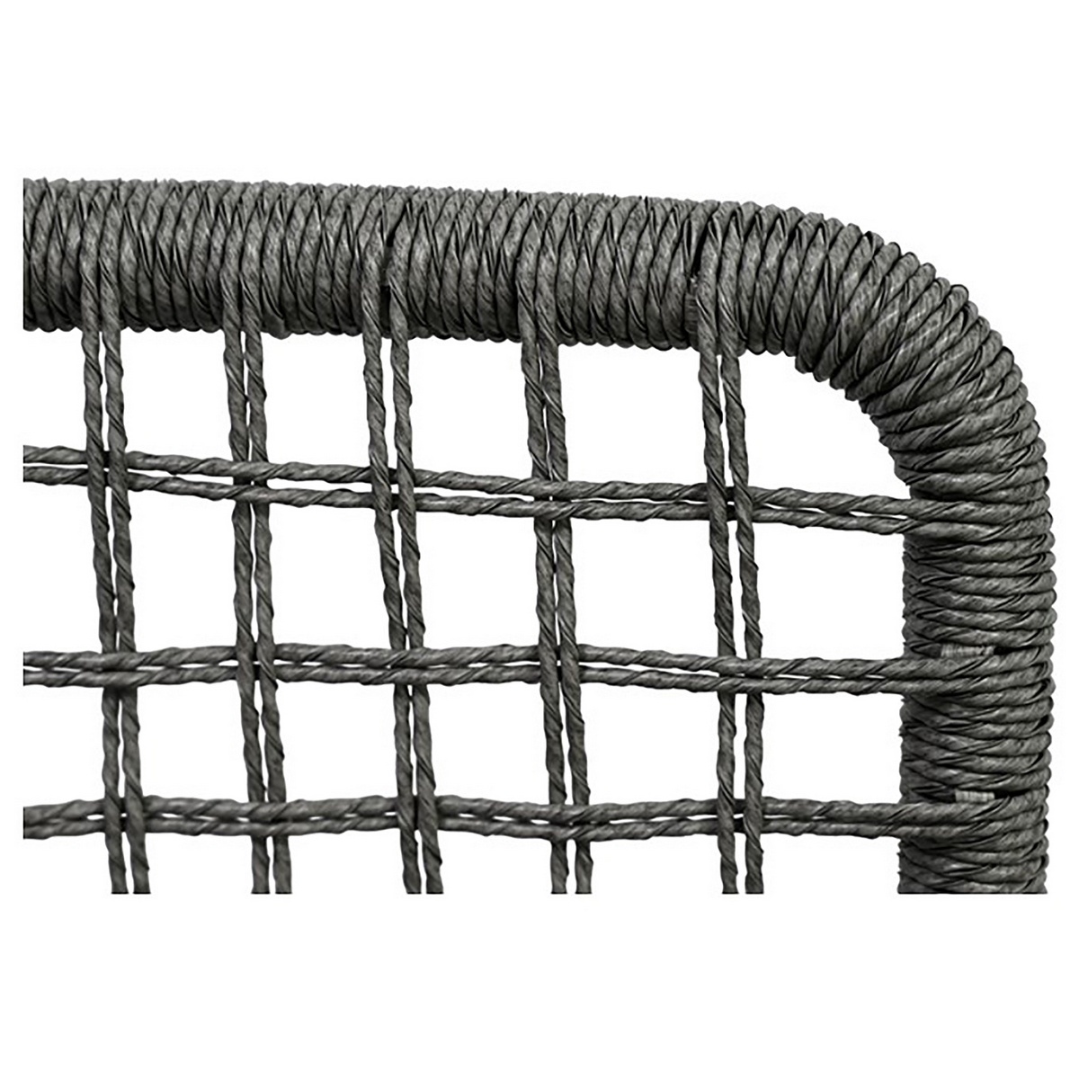 Autronic Záhradný set 1+2, kov, polyratan, sivá ,AZ-L1103 GREY – Obrázok 10