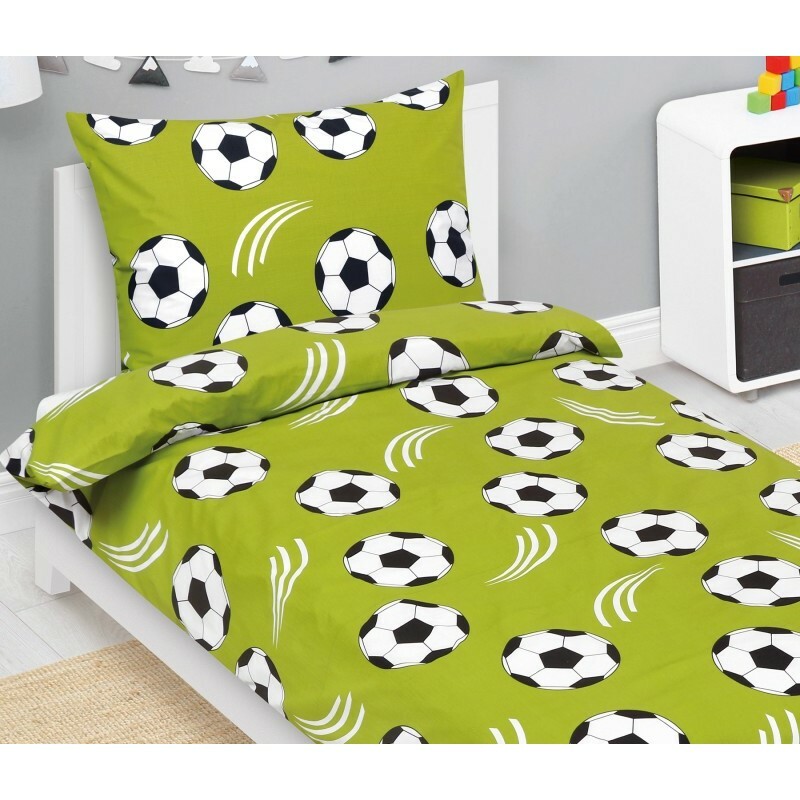 Bellatex Bavlnené obliečky Junior Futbal, 140 x 200 cm, 70 x 90 cm – Obrázok 2