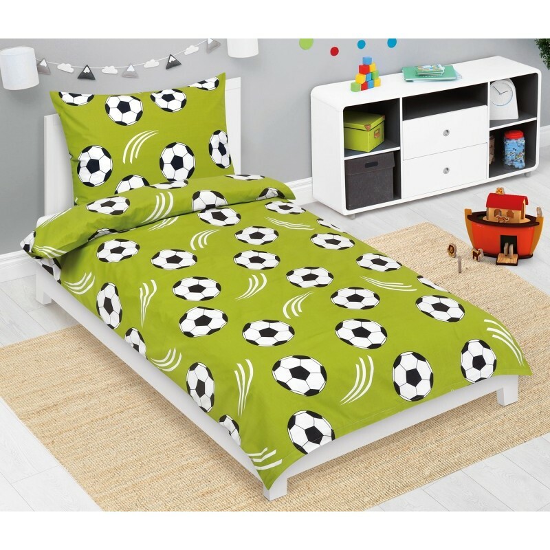Bellatex Bavlnené obliečky Junior Futbal, 140 x 200 cm, 70 x 90 cm – Obrázok 3