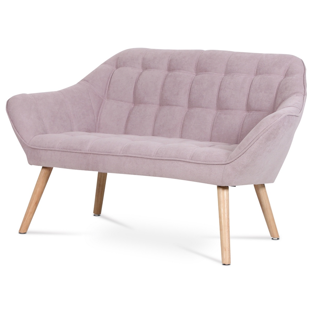 Dvojmiestna pohovka AK-322 PINK2, ružová