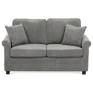 Dvojmiestna pohovka ASB-4170 GREY2, manžester, sivá