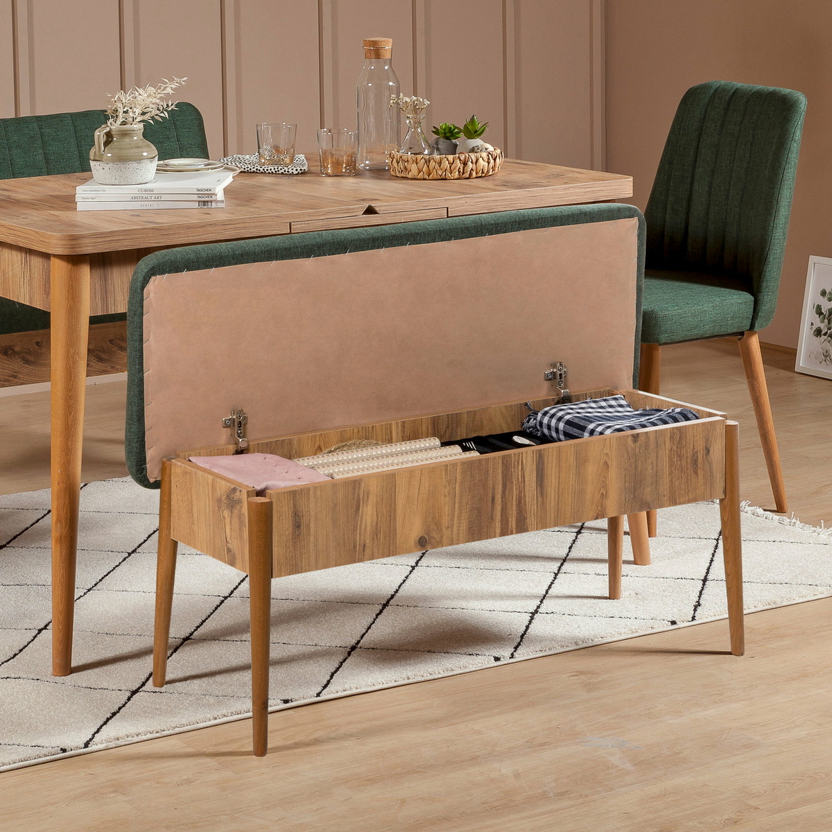 Jedálenská súprava Vina Atlantic Pine and GreenII, 5 ks – Obrázok 4