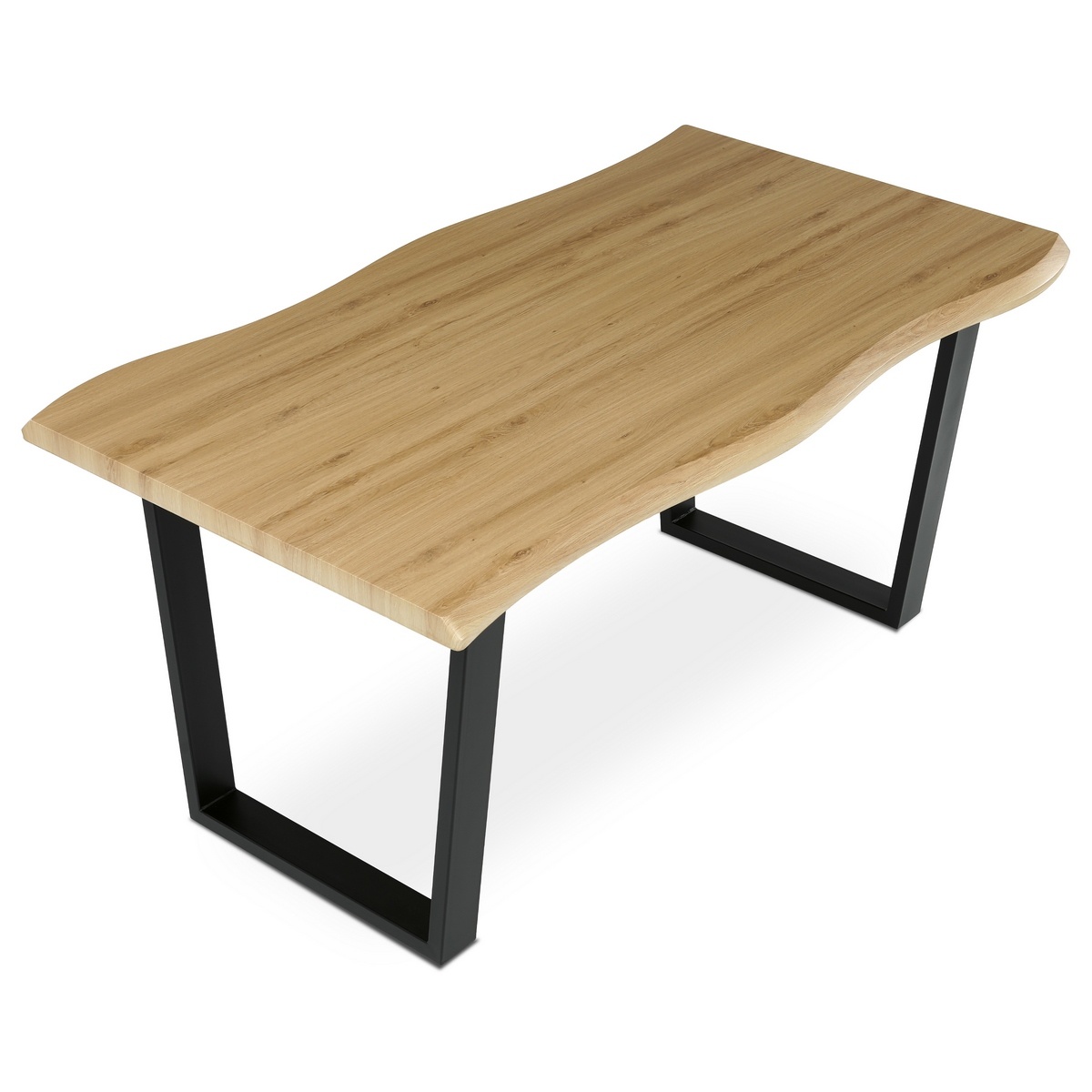 Jedálenský stôl 160 x 90 cm, divoký dub – Obrázok 2