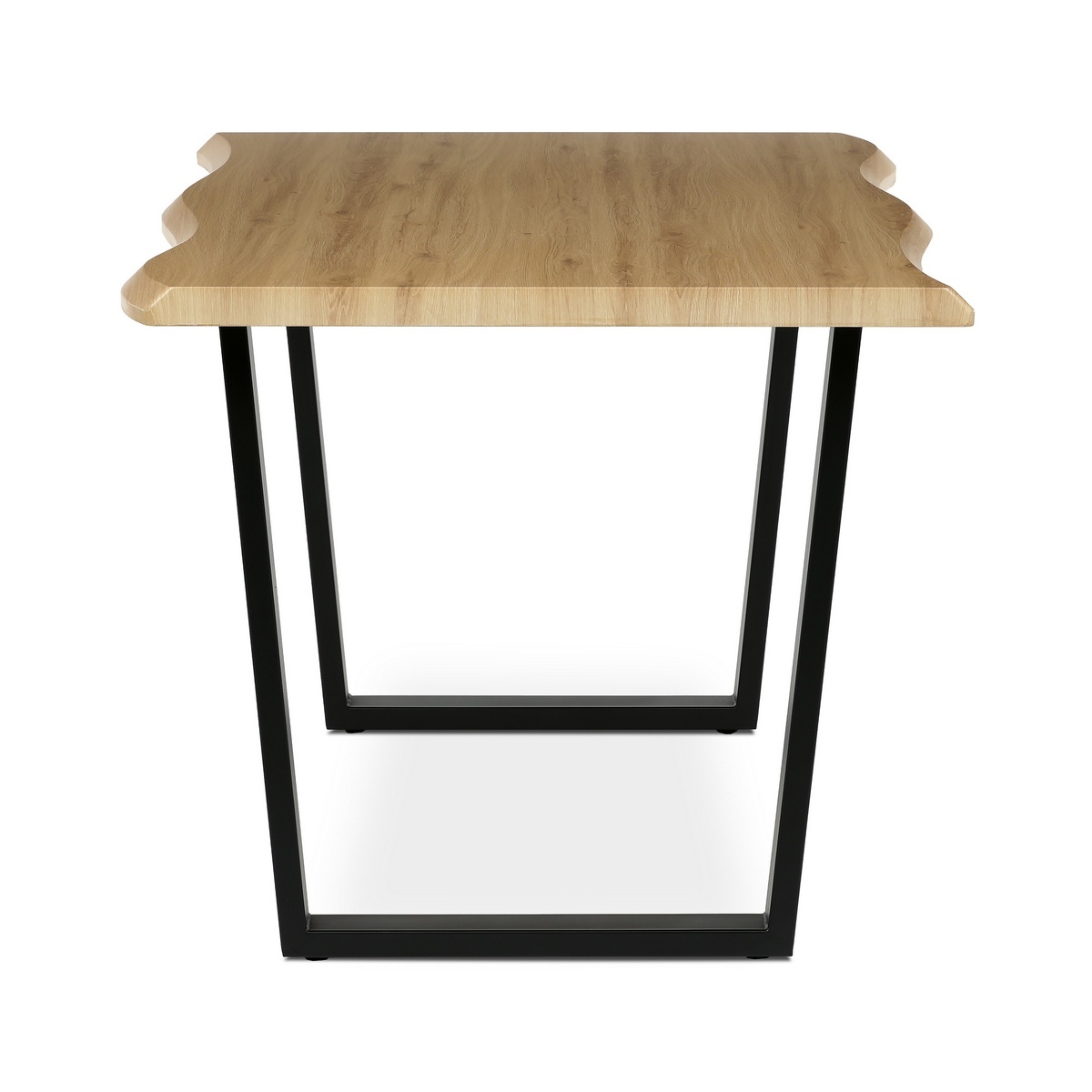 Jedálenský stôl 160 x 90 cm, divoký dub – Obrázok 4
