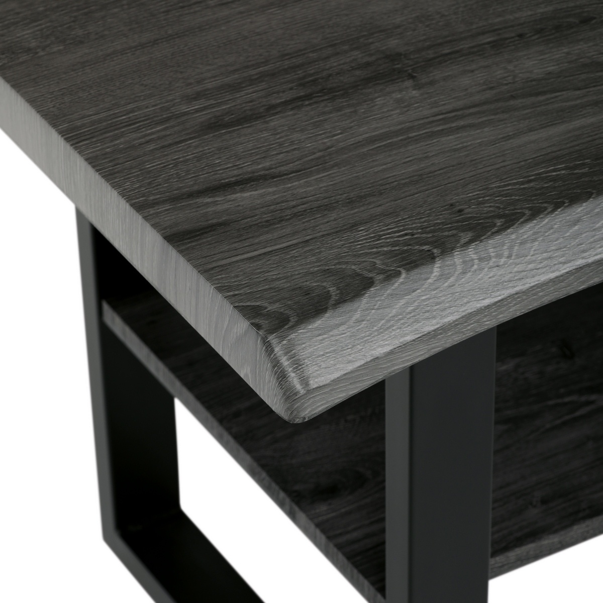 Konferenčný stolík 120 x 60 cm, sivý dub – Obrázok 5
