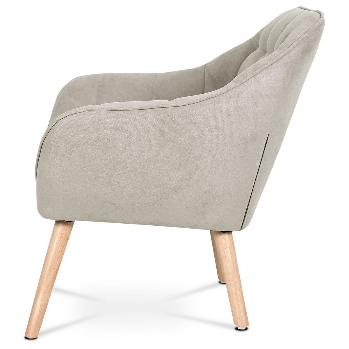 Kreslo SIL2, béžová – Obrázok 2