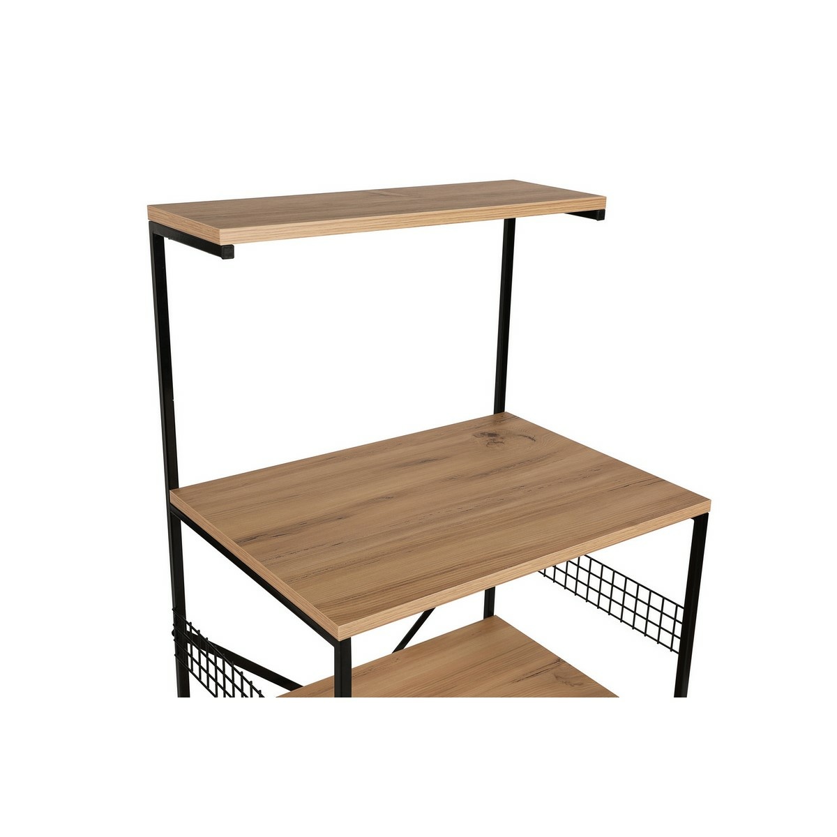 Kuchynská polica Anemon Atlantic Pine and Black – Obrázok 7