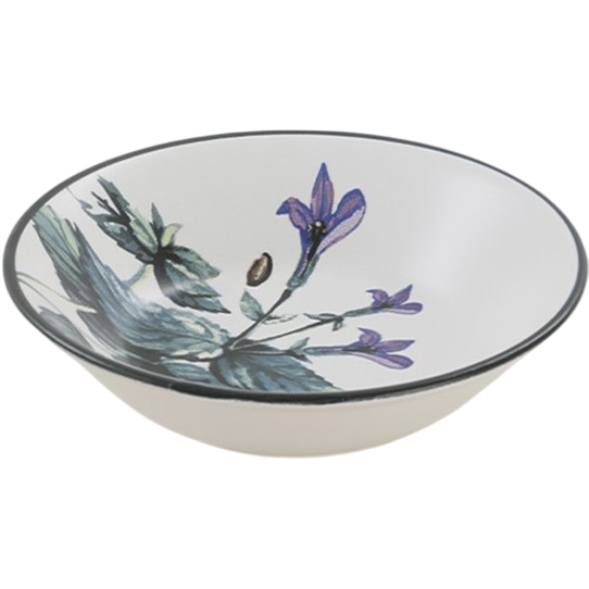 Súprava 6 kameninových hlbokých tanierov Herbal 18 cm – Obrázok 7
