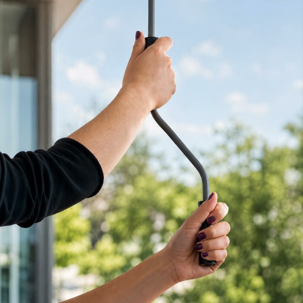 Vertikálna markíza Tacoma 140 cm, béžová, 140 cm – Obrázok 3