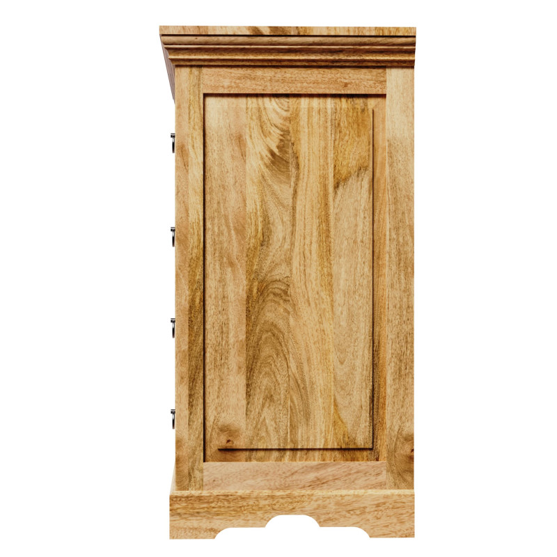 Komoda Guru 120x90x45 indický masív mango – Obrázok 2