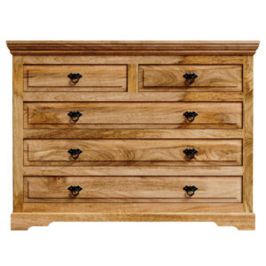 Komoda Guru 120x90x45 indický masív mango