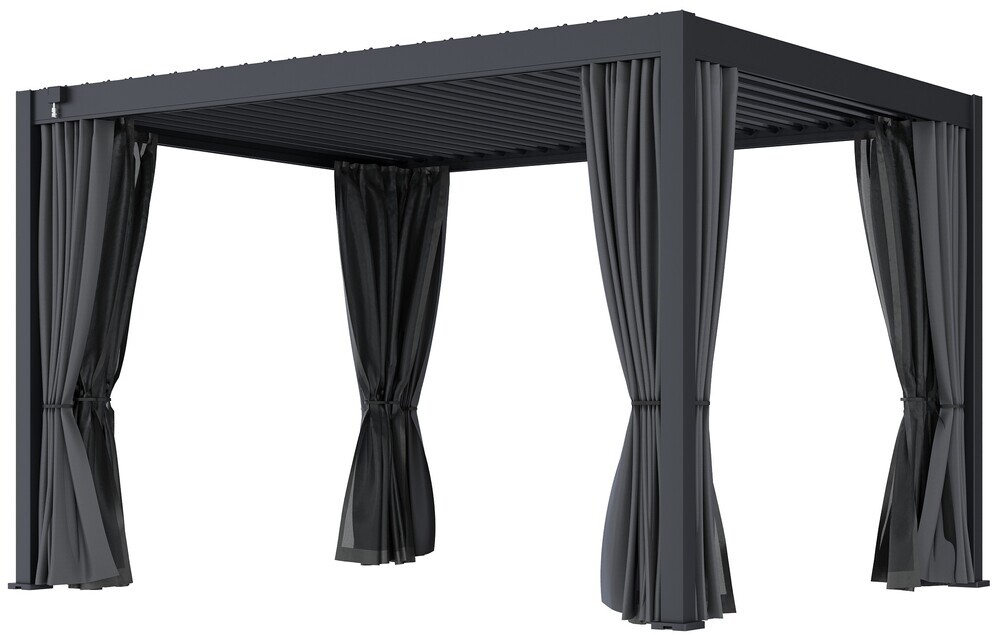 Set závesov a moskytiér pre pergolu ECO 4x3 Rojaplast – Obrázok 2