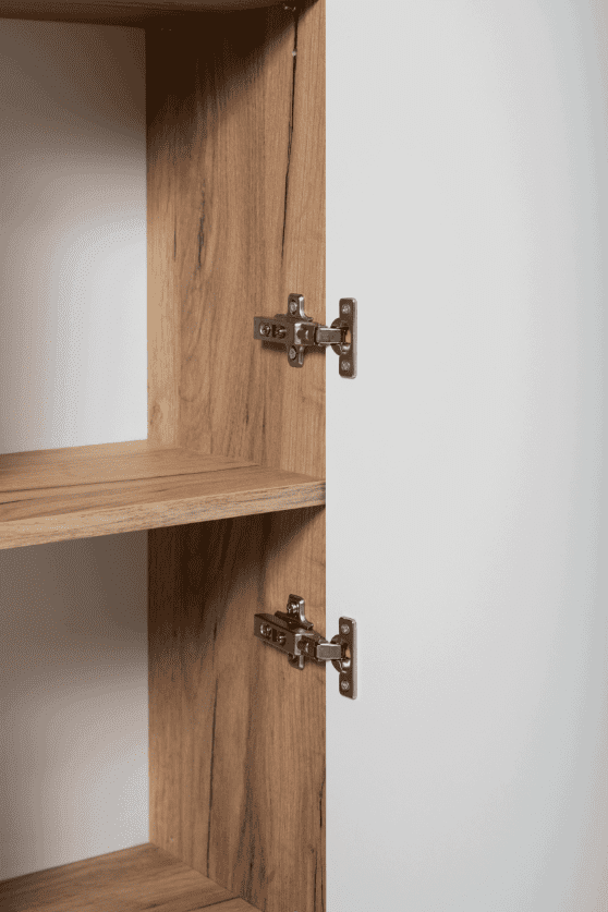 Elvisia Vysoká skrinka do kúpeľne BELLO Oak craft – Obrázok 7
