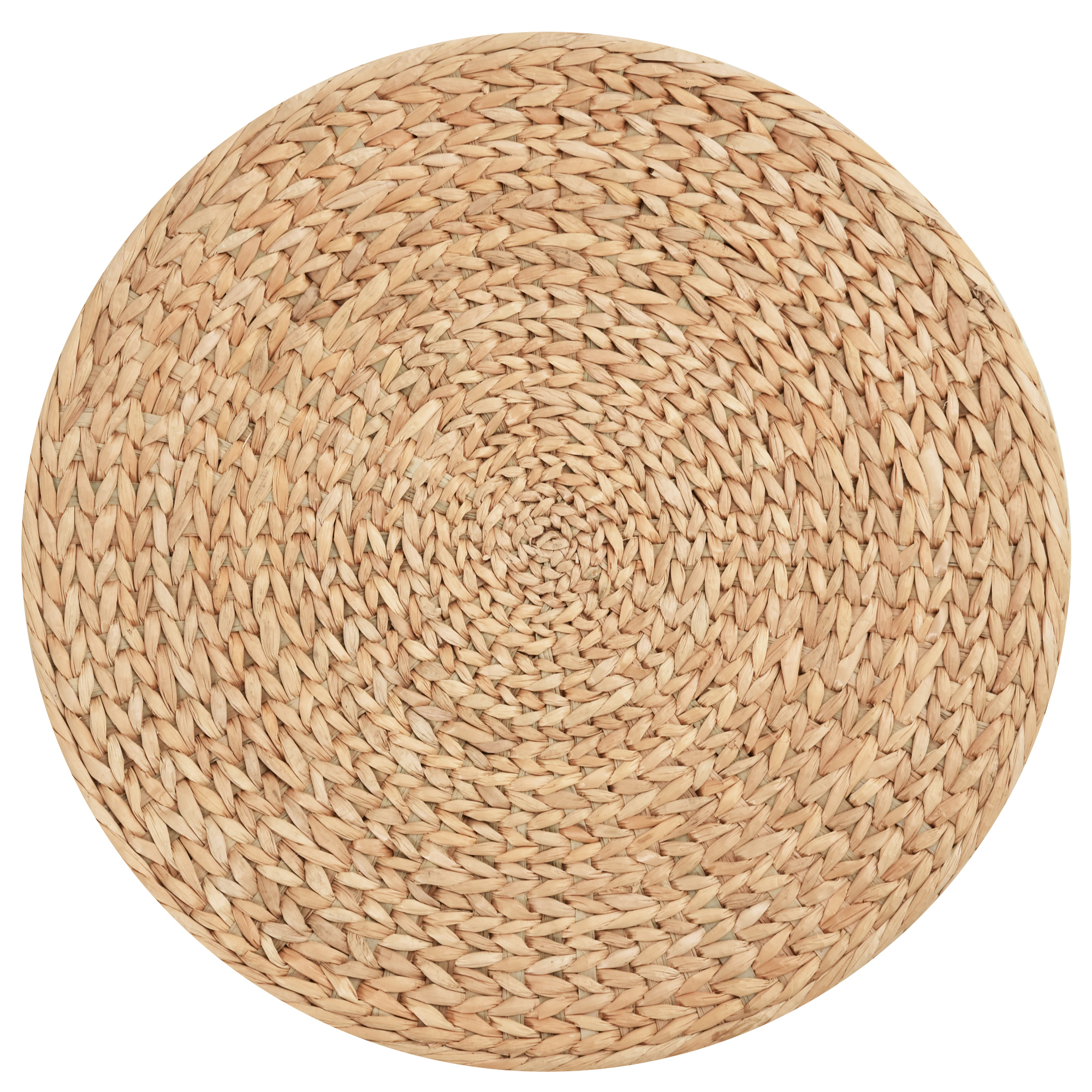 HOMCOM Stolička s úložným priestorom slama ratan 43x43cm – Obrázok 6