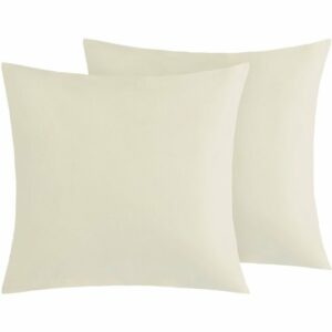 Bellatex Bavlnené obliečky na vankúš, béžové, 45 ×45 cm, 2 ks, 45 x 45 cm