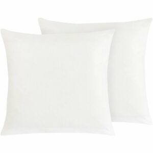 Bellatex Bavlnené obliečky na vankúš, biele, 45 ×45 cm, 2 ks, 45 x 45 cm