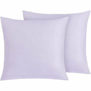 Bellatex Bavlnené obliečky na vankúš, fialové, 45× 45 cm, 2 ks, 45 x 45 cm